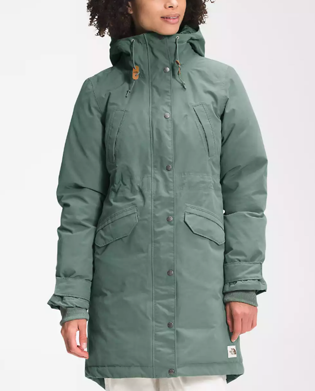 the north face women's snow down parka