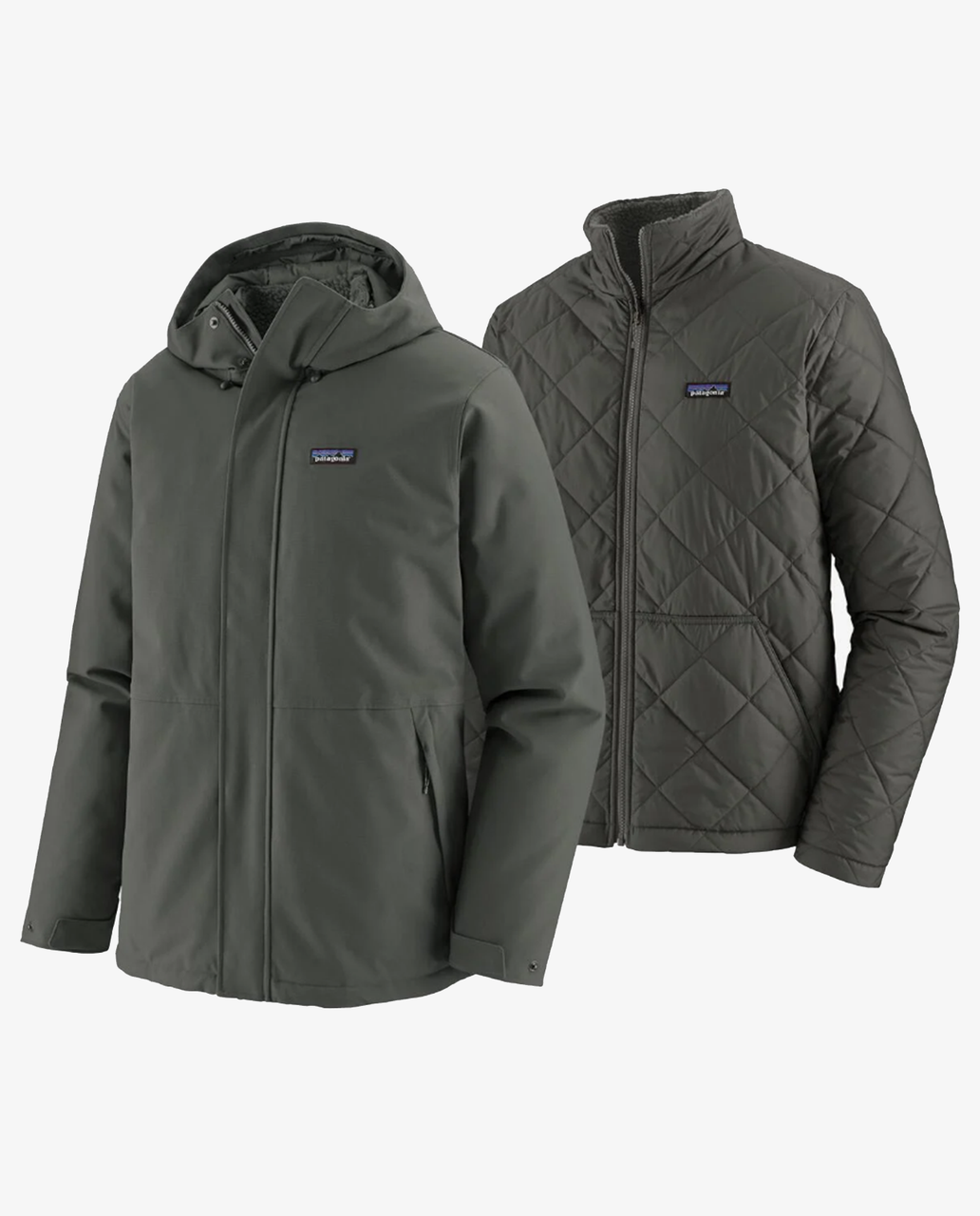 Patagonia Lone Mountain 3-in-1 Jacket - Men's L New Navy