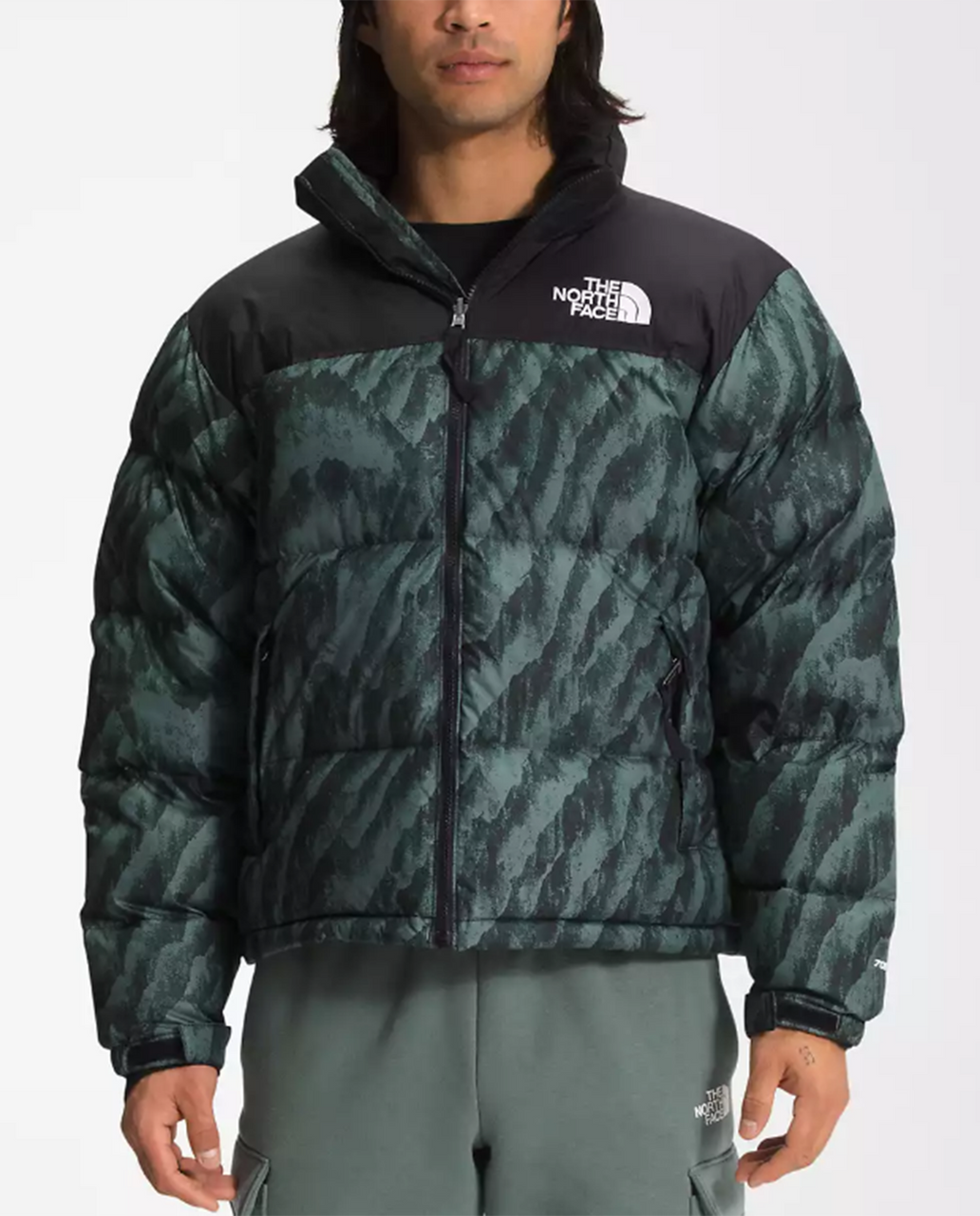 The North Face Printed 1996 Retro Nuptse Jacket - Kids