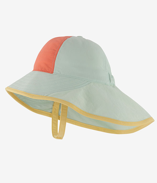 Shop Baby Block-the-Sun Hat - DLPI_Dorsal Pink - 5T | Bivouac Ann