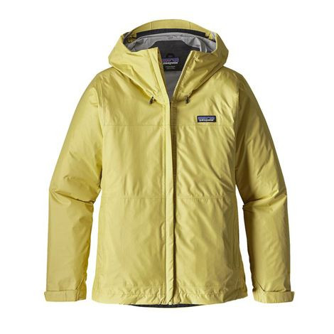patagonia torrentshell jacket yellow