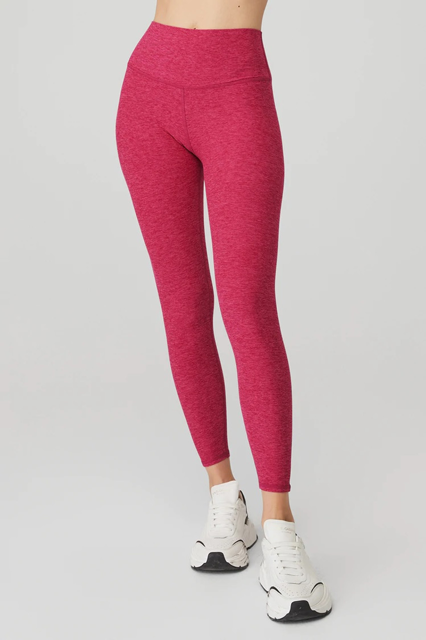 Alosoft High-Waist 7/8 Highlight Legging - Dark Heather Grey