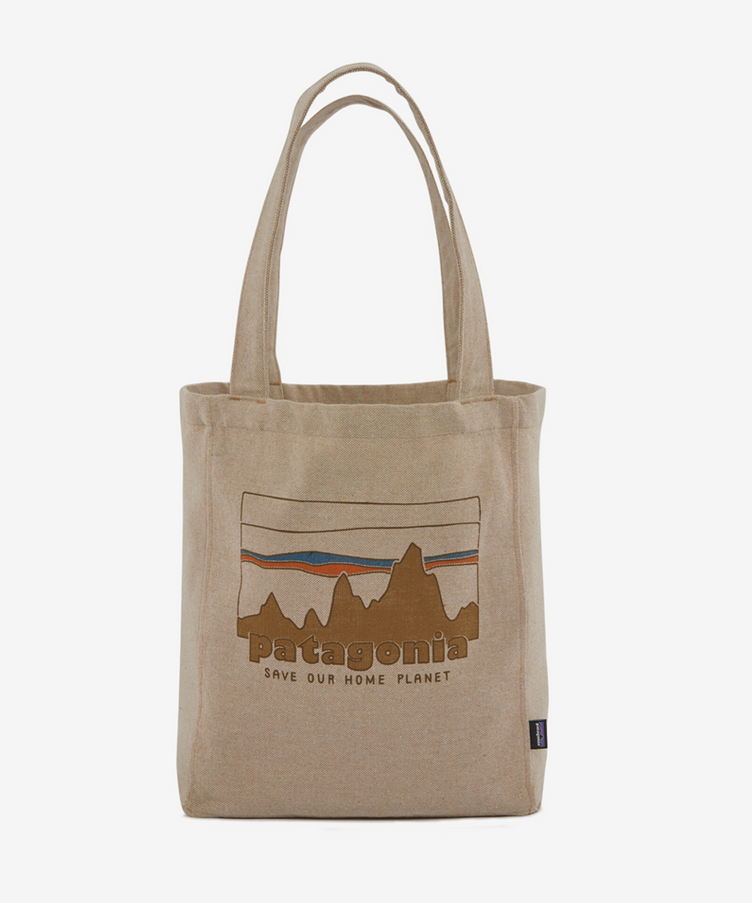 【Patagonia】 Recycled Market Tote / 追跡付 Shop Recycled Market Tote - PSCL_Peace Seeds: Classic Tan