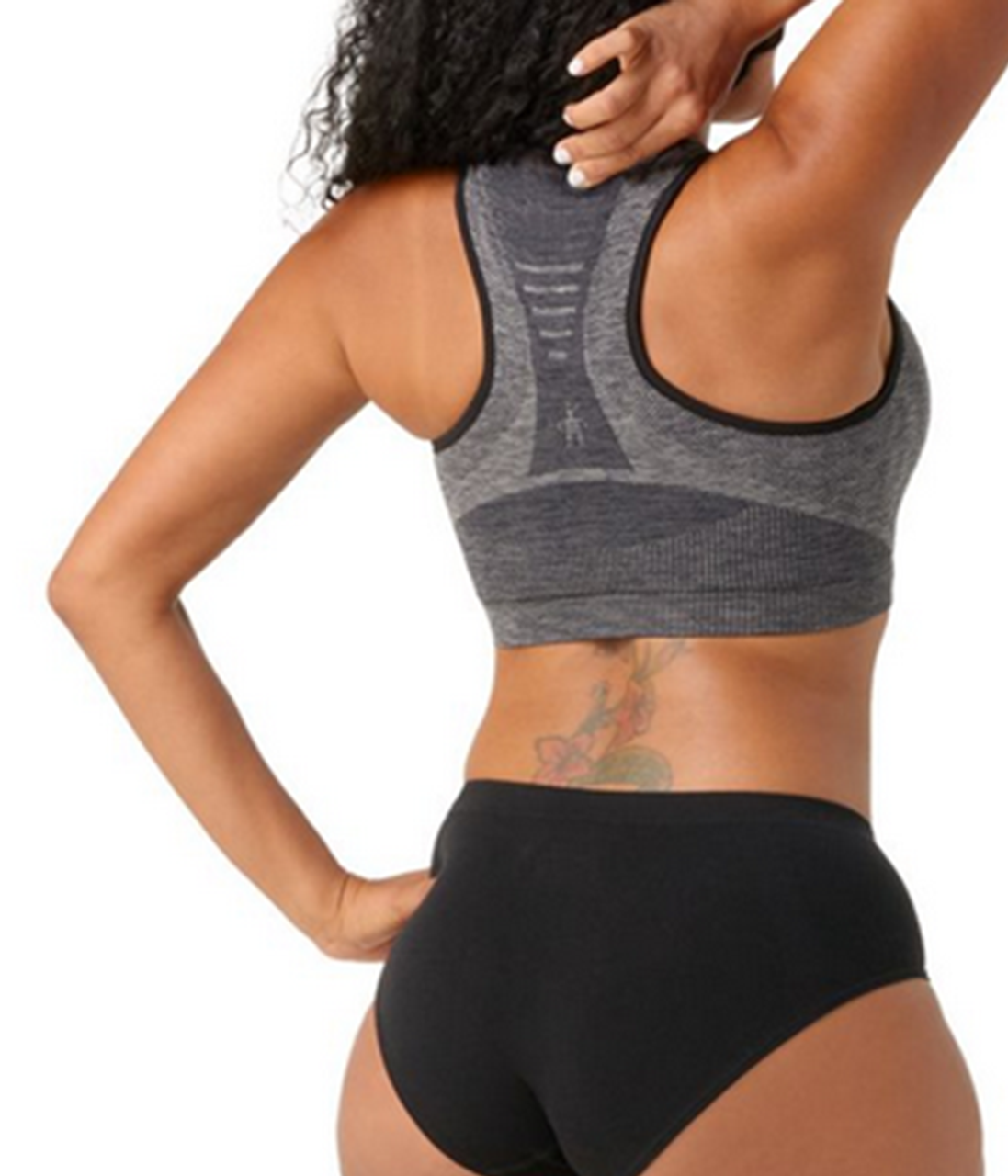 Smartwool Intraknit Racerback Bra - Women's, Black Heather, X-Small :  : Clothing, Shoes & Accessories