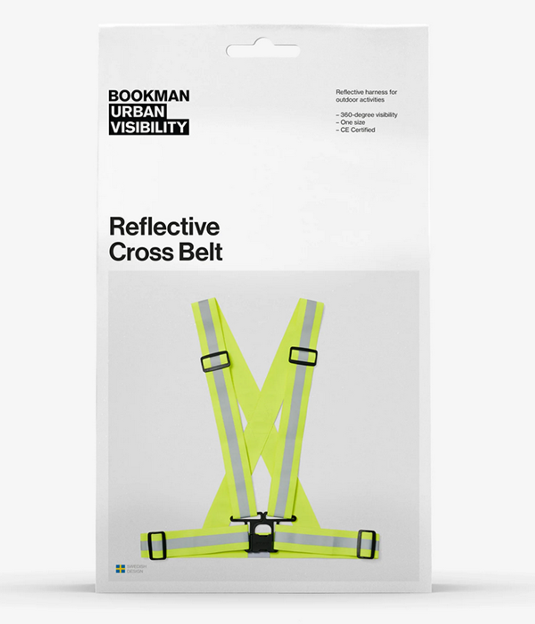Shop Bookman Reflective Cross Belt Fluorescent Yellow