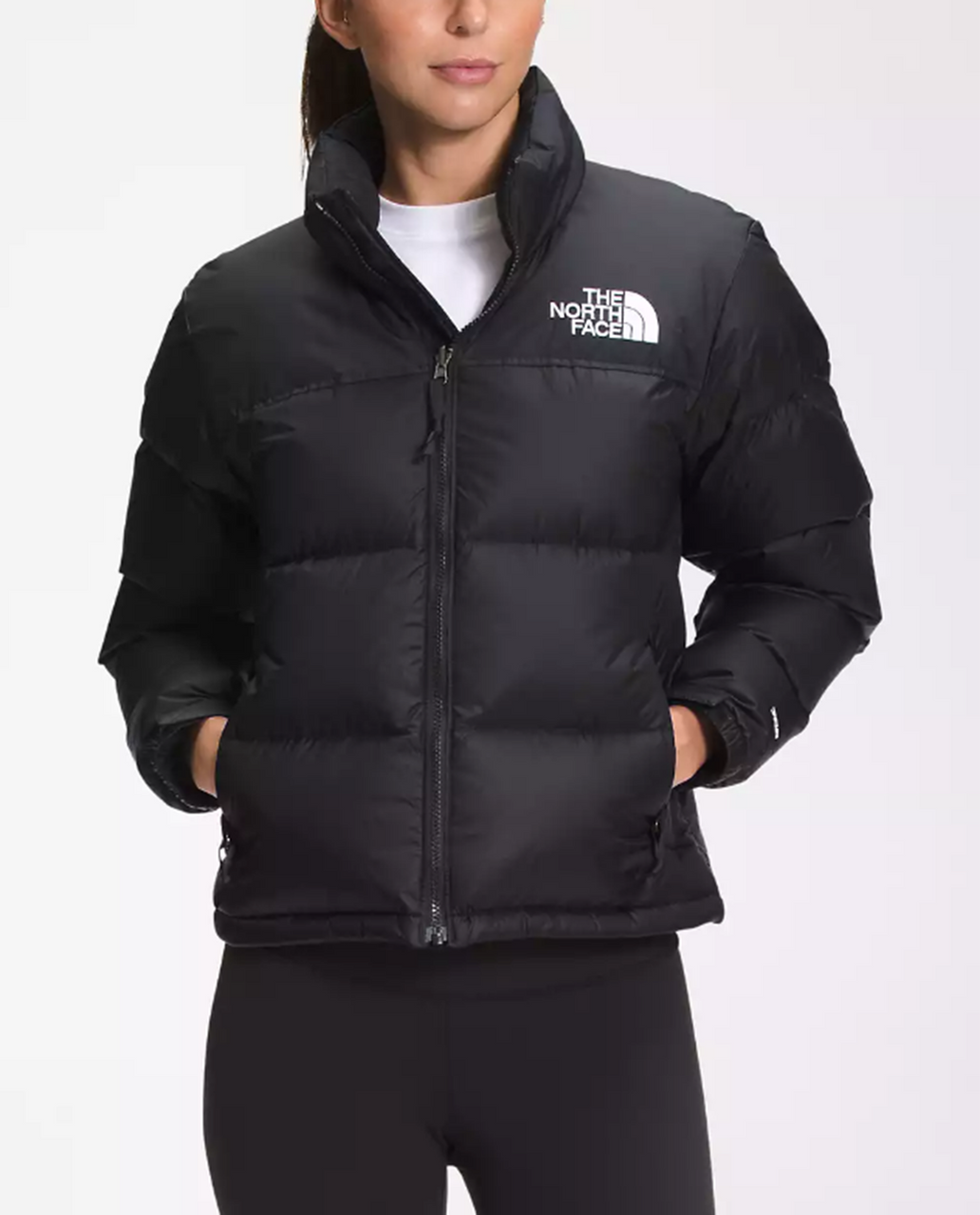 1996 nuptse jacket womens black