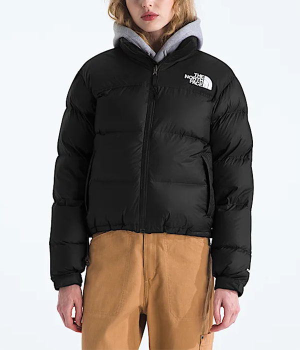 Shop Womens 1996 Retro Nuptse Jacket - GJI_Endless Dusk/TNF Black