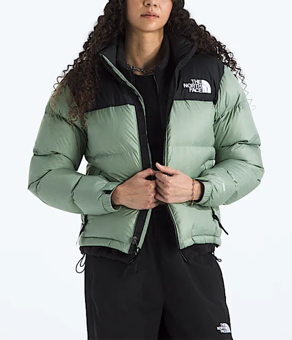Shop Womens 1996 Retro Nuptse Jacket - GJI_Endless Dusk/TNF Black