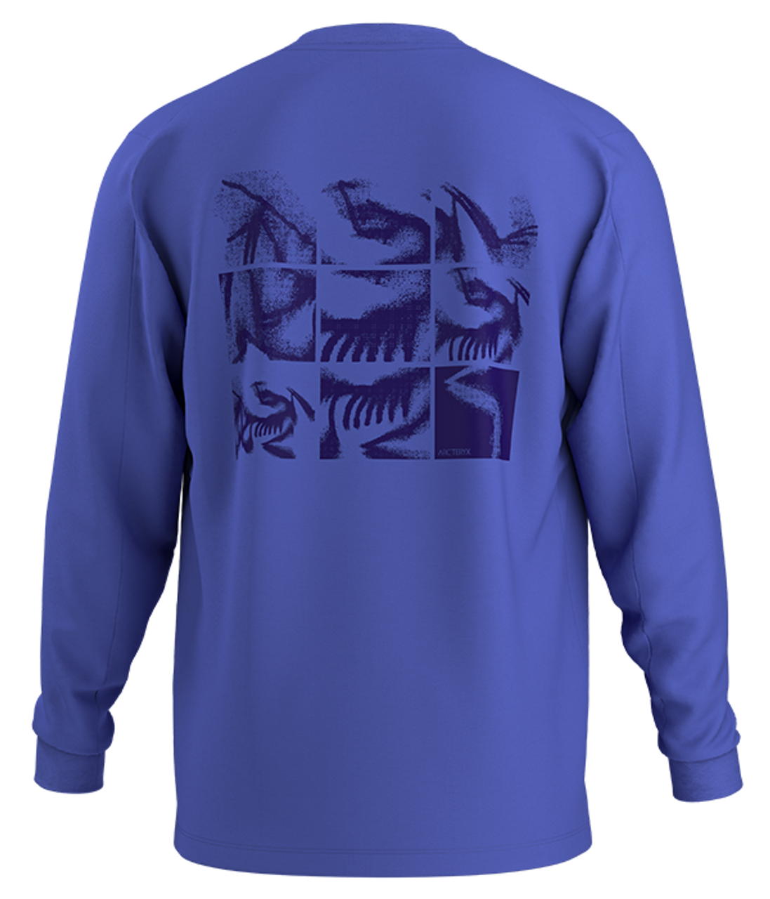 Shop Mens Kragg SL Cotton Bird Tile LS - Carob / Dynasty Shop Mens Kragg SL Cotton Bird Tile LS - Carob / Dynasty