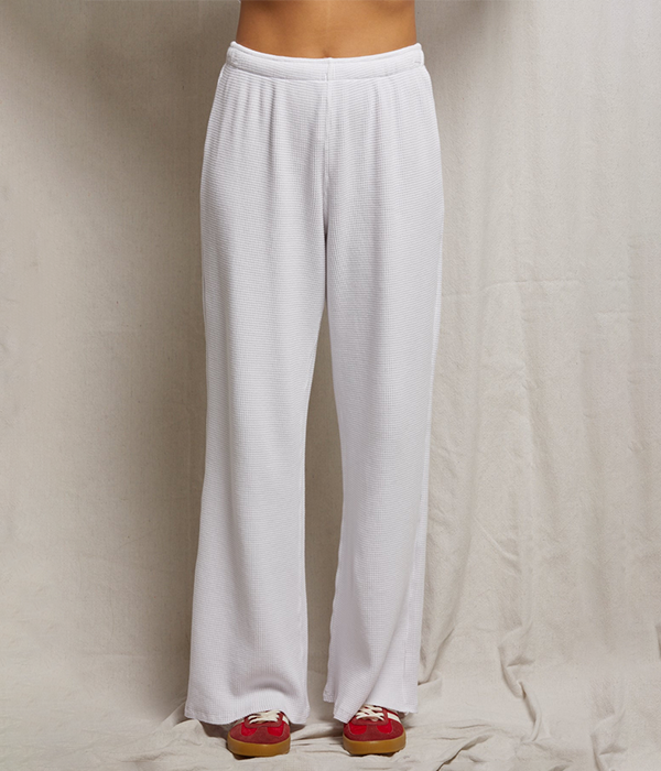 Shop Womens Shane Waffle Pants - White - XL | Bivouac Ann Arbor