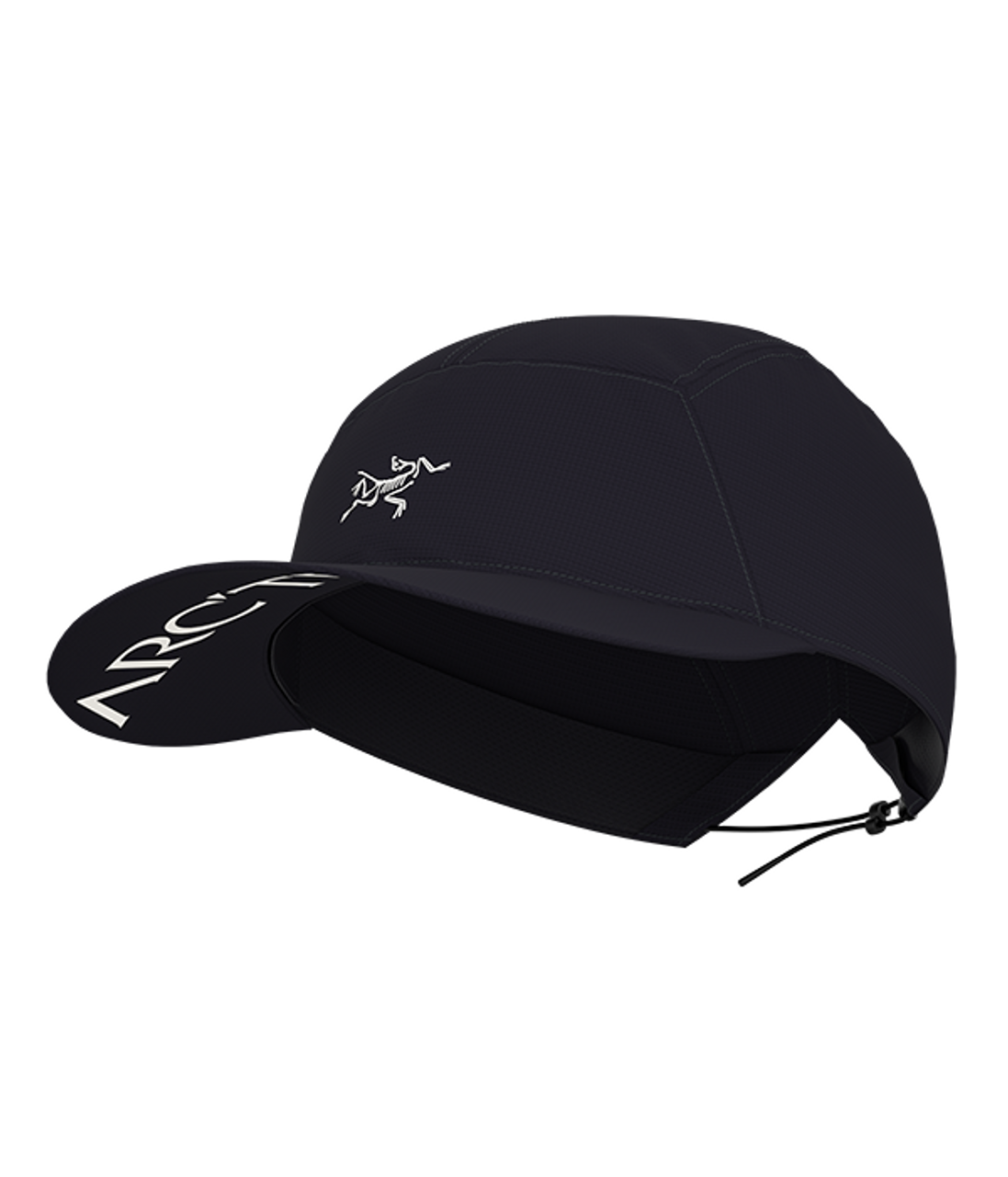 Shop Aerios 5 Panel Cap - Black / Arctic Silk - S/M
