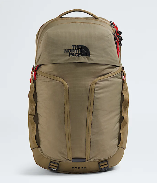 buy north face surge backpack The Commuter Laptop - Daypack, Water Repellent, 15" Laptop Sleeve, Reflective Details, Timber Tan, One Size For maintenance The North Face Surge Backpack