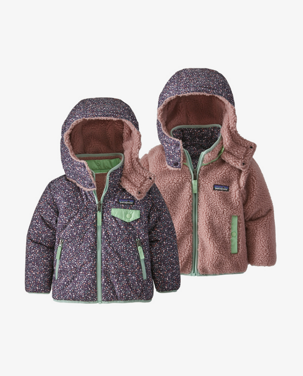 Shop Patagonia Baby Reversible Tribbles Hoody Bivouac Ann Arbor