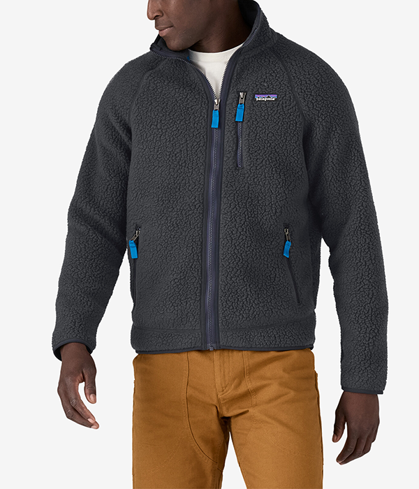 Shop Mens Retro Pile Jacket - DVL_Dried Vanilla - 3XL