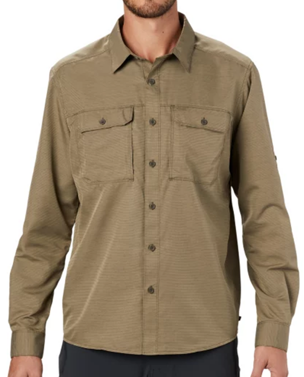 Mountain Hardwear Canyon Long Sleeve Shirt - Men's Light Dunes / XL