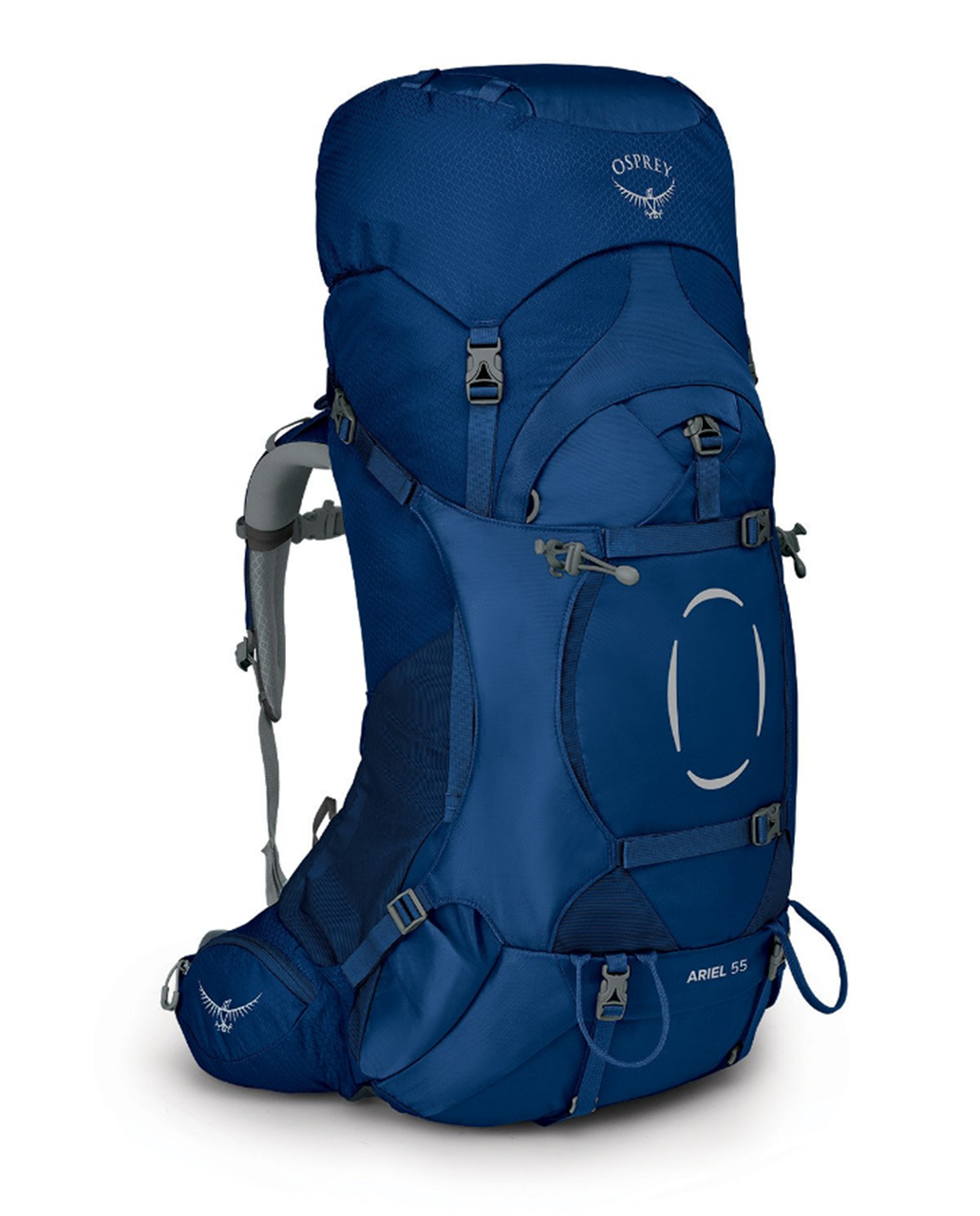 Shop Osprey Packs Ariel 55 in Ceramic Blue WM/L | Bivouac Ann Arbor