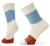 Everyday Color Block Cable Crew Socks