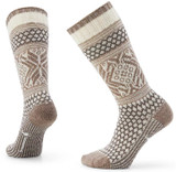 Womens Everyday Popcorn Snowflake Pattern Crew Socks Womens Everyday Popcorn Snowflake Pattern Crew Socks