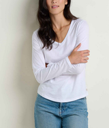 Womens Marley LS V Tee