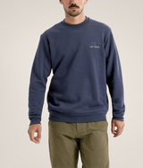 Mens Emblem Fleece Crew F25 Mens Emblem Fleece Crew F25