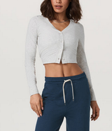 Womens L/S Pose Mini Cardigan