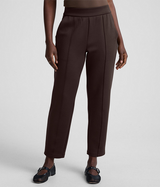 Womens In The Flow Tapered Pant - Dark Chocolate - L