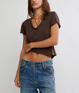 Womens Take 2 Tee - 2200_Double Espresso Combo - XS