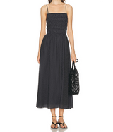 Womens Delta Dress in Noir