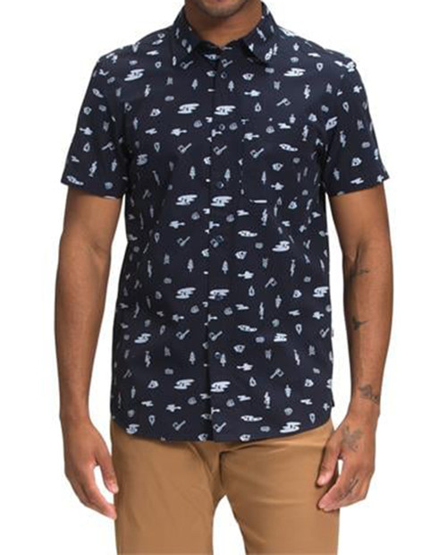 Mens S/S Baytrail Pattern Shirt