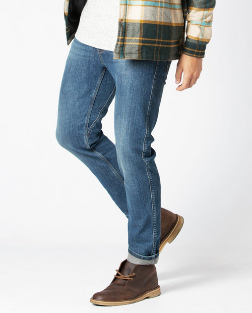 Mens Stay Dry Fireside Denim Slim in Lakeshore