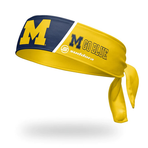 University of Michigan Tie Headband