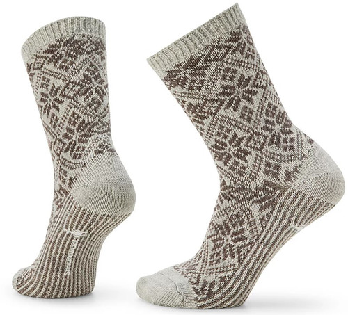Womens Everyday Traditional Snowflake Crew Socks Womens Everyday Traditional Snowflake Crew Socks