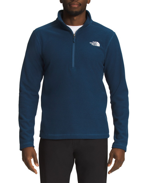 Mens Textured Cap Rock 1/4 Zip