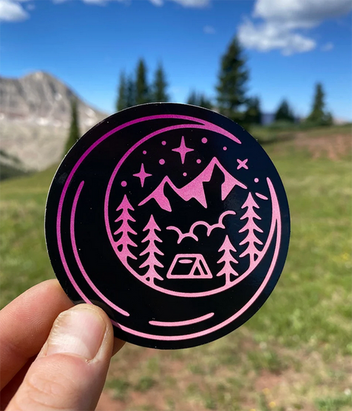 Cosmic Camp Sticker