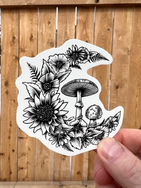 Mystic Moon Sticker