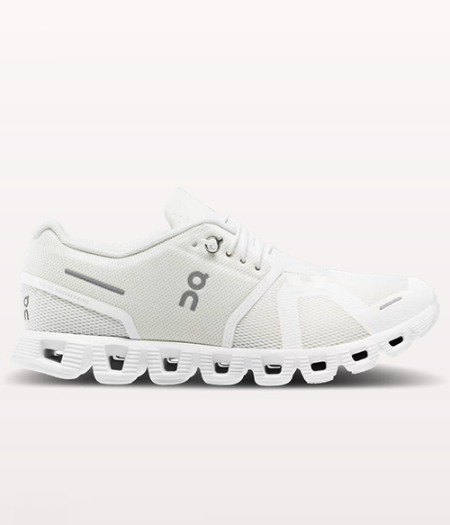 Shop On Running Womens Cloudmonster in Undyed White | Creek