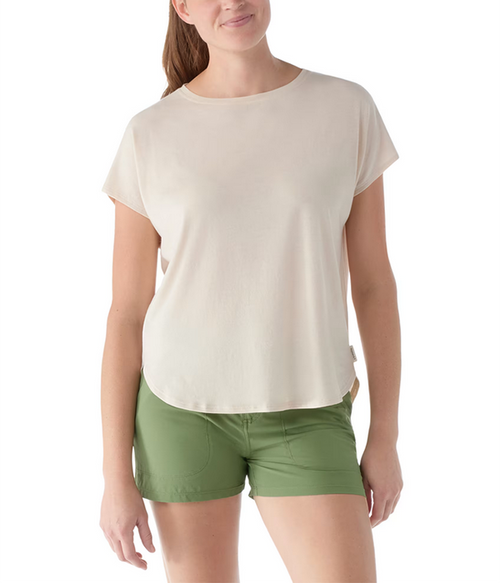 Womens Short Sleeve Swing Top