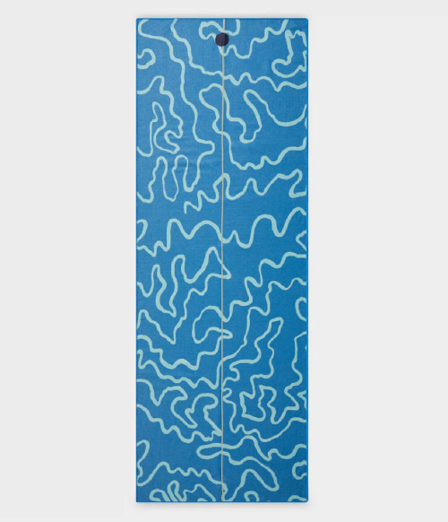 Yogitoes Yoga Mat Towel in Gerry Lopez Ocean / Standard 71" (180cm)