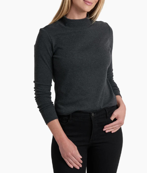 Womens Verona Rib LS
