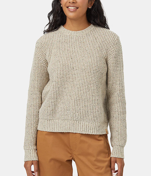 Womens Highline Nep Crew Sweater Womens Highline Nep Crew Sweater