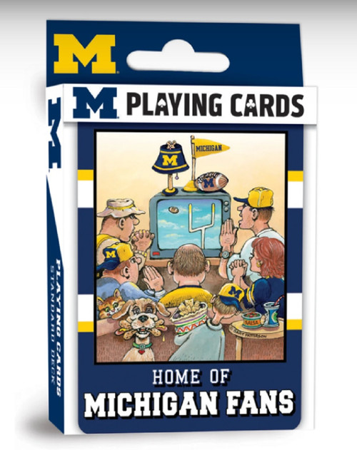 Michigan Wolverines Fan Deck Playing Cards