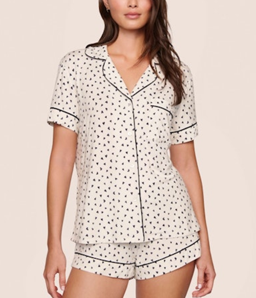 Womens Gisele Printed RLX Short PJ Set