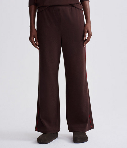 Womens Brushed Wide Leg Pant 28