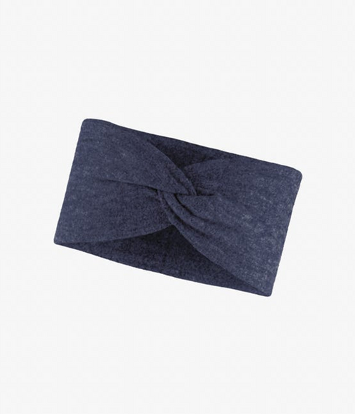 Merino Fleece Headband Solid Adult in Navy