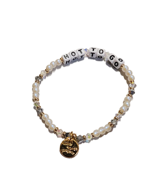 Womens Strand of Pearls Bracelet