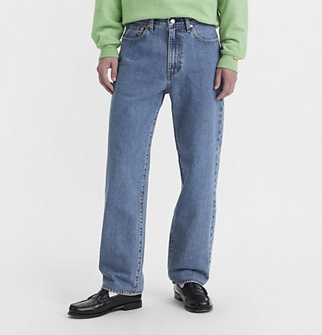 Mens 568 Loose Straight in Blue Essentials - Blue Essentials - 29 - 32