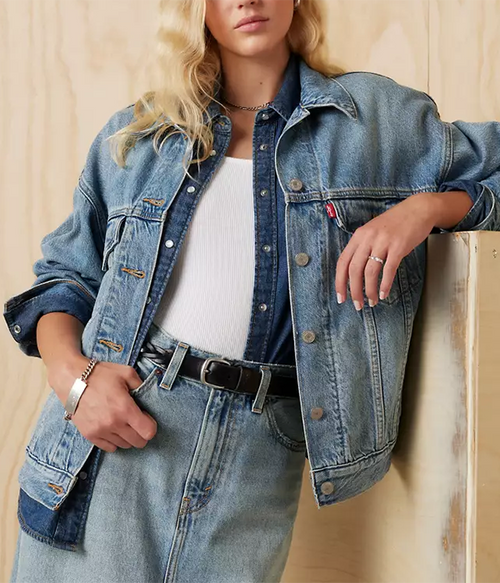 Womens 90s Trucker in Soft As Butter Mid