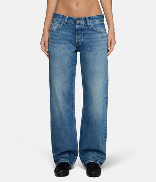 Womens EB Denim Low Rise Baggy