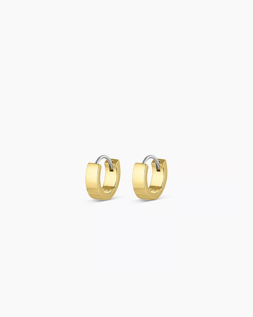 Womens Rose Huggies - Gold