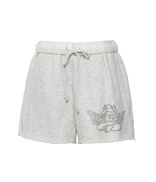 Womens 1-800 Basic Shorts in Grey